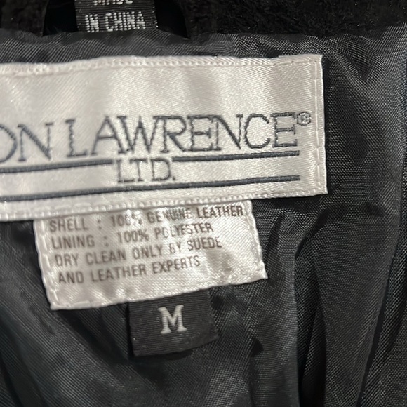 Jon Lawrence Ltd - m, black/tan/red suede jacket, 80s - Picture 4 of 10